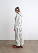 ZIP-UP HOODIE - HEATHER GREY - Image 3