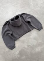 COLLEGIATE HOODIE - CHARCOAL - Image 3