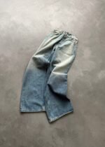 801 BAGGY 5 POCKET JEAN - DUSTY INDIGO - Image 2
