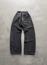 STRAIGHT-LEG SWEATPANTS - FADED BLACK - Image 2