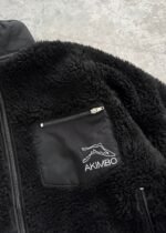 WASATCH DEEP PILE FLEECE JACKET - JET BLACK - Image 6