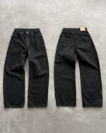 801 BAGGY 5 POCKET JEAN - BLACK - Image 6