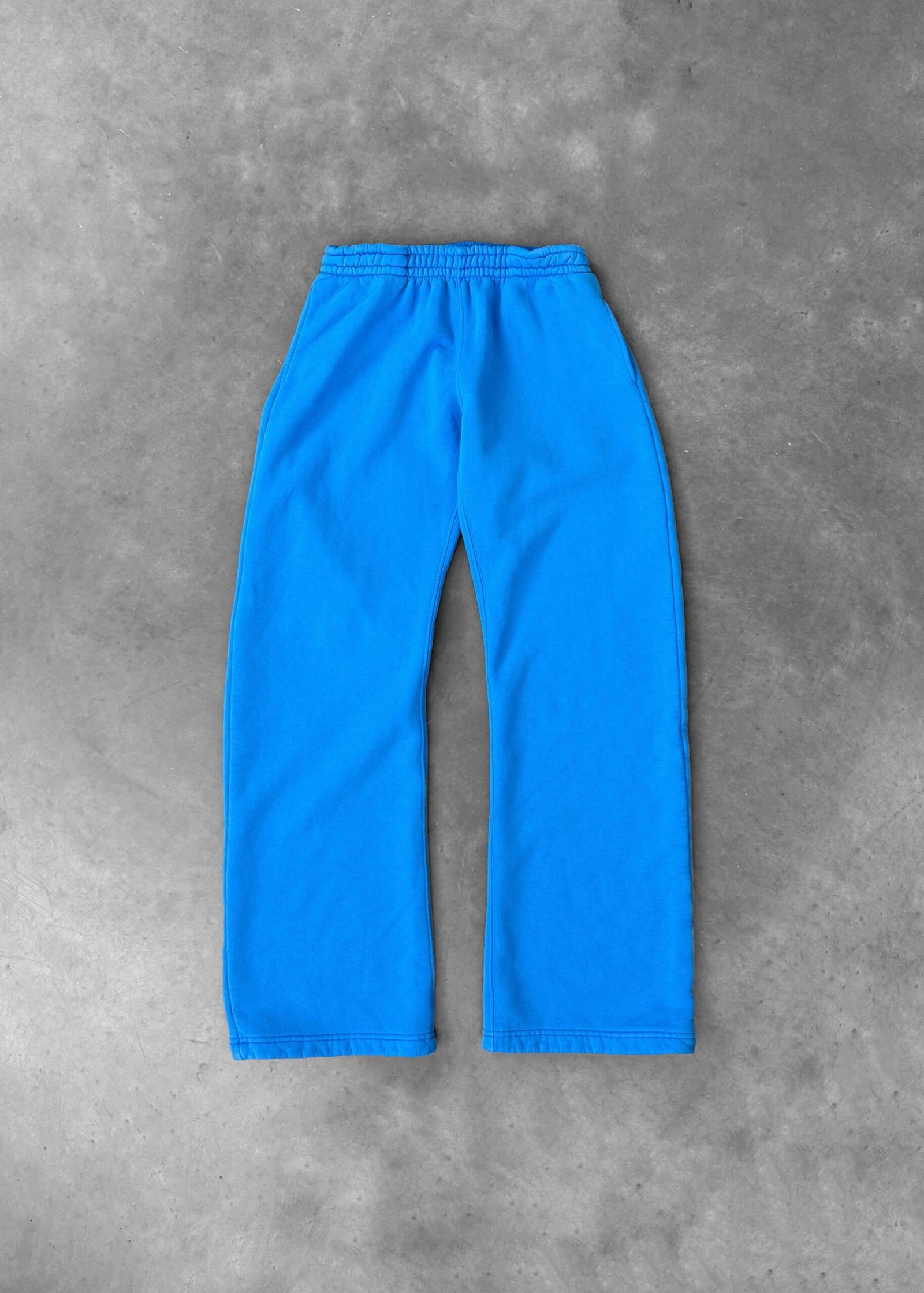 2C54FB29-5A55-4548-8DAA-321C283CBCF9.jpg STRAIGHT-LEG SWEATPANTS - COBALT BLUE - Image 1