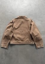 CROPPED CHORE JACKET - BROWN - Image 2