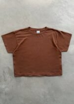 “CHAIN-PEEKER” SINGLE STITCHED TEE - COYOTE BROWN