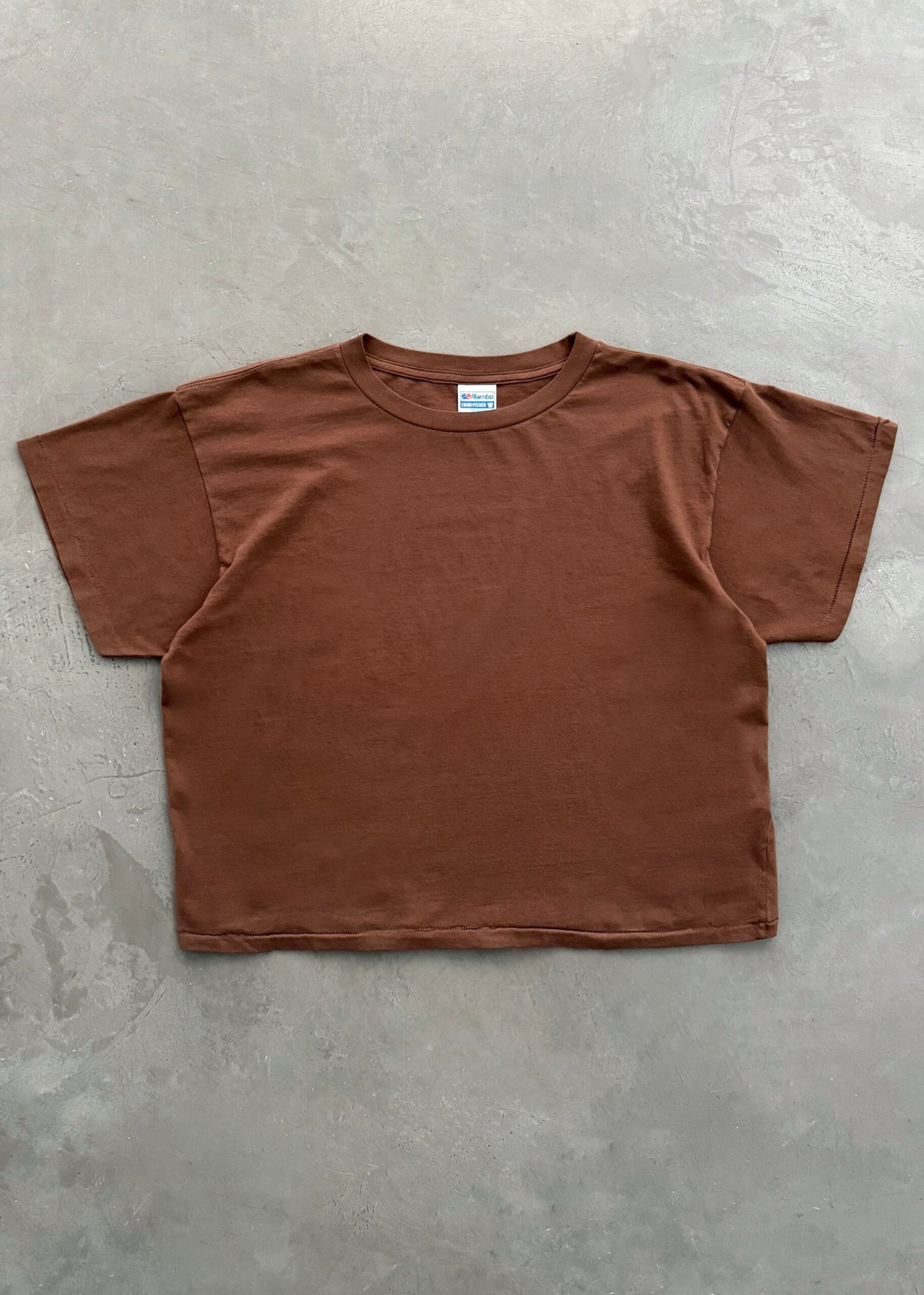 3BFB15DA-E0C5-4824-87D2-500BE6B3765B.jpg “CHAIN-PEEKER” SINGLE STITCHED TEE - COYOTE BROWN - Image 1