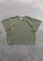 “CHAIN-PEEKER” SINGLE STITCHED TEE - OD GREEN