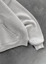 HOODIE - HEATHER GREY - Image 5