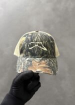 DISTRESSED RANGE MESH CAP - CAMO