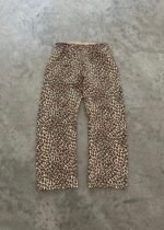 STRAIGHT-LEG SWEATPANTS - LEOPARD