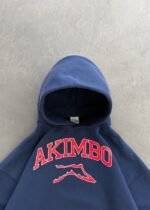 COLLEGIATE HOODIE - FADED NAVY - Image 2