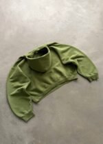 HOODIE - OLIVE GREEN - Image 2