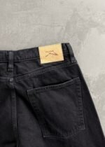801 BAGGY 5 POCKET JEAN - BLACK - Image 3