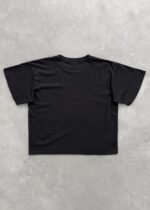 “CHAIN-PEEKER” MID-WEIGHT TEE - BLACK - Image 2