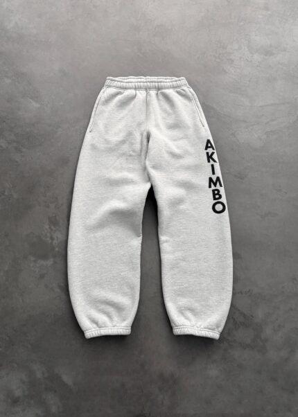 TRAINING SINCH SWEATPANTS - HEATHER GREY