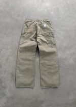 CANVAS DOUBLE KNEES - DIRTY OLIVE - Image 2