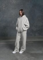 HOODIE - HEATHER GREY - Image 8
