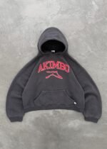 COLLEGIATE HOODIE - CHARCOAL