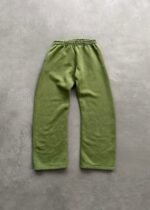 STRAIGHT-LEG SWEATPANTS - OLIVE GREEN