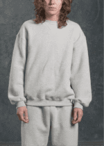 CREWNECK - HEATHER GREY - Image 4