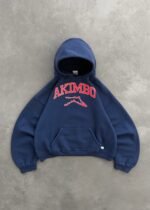 COLLEGIATE HOODIE - FADED NAVY