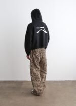 STRAIGHT-LEG SWEATPANTS - LEOPARD - Image 4