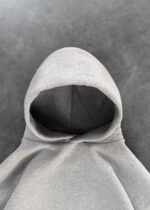 HOODIE - HEATHER GREY - Image 4