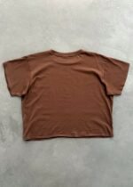 “CHAIN-PEEKER” SINGLE STITCHED TEE - COYOTE BROWN - Image 3