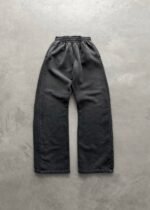 STRAIGHT-LEG SWEATPANTS - FADED BLACK