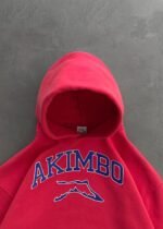 COLLEGIATE HOODIE - STRAWBERRY RED - Image 2