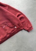 HOODIE - SUN FADED MAROON - Image 6