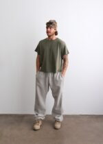 “CHAIN-PEEKER” SINGLE STITCHED TEE - OD GREEN - Image 5