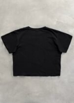 “CHAIN-PEEKER” SINGLE STITCHED TEE - BLACK - Image 3