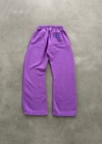 STRAIGHT-LEG SWEATPANTS - PLUM - Image 2