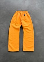 STRAIGHT-LEG SWEATPANTS - BLAZING ORANGE - Image 2