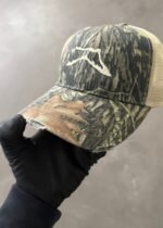 DISTRESSED RANGE MESH CAP - CAMO - Image 3