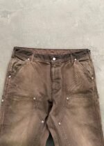 CANVAS DOUBLE KNEES - CHOCOLATE - Image 5