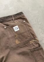 CANVAS DOUBLE KNEES - CHOCOLATE - Image 8