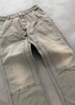 CANVAS DOUBLE KNEES - DIRTY OLIVE - Image 3