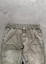 CANVAS DOUBLE KNEES - DIRTY OLIVE - Image 5