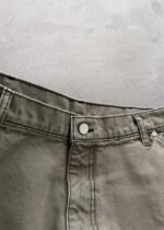 CANVAS DOUBLE KNEES - DIRTY OLIVE - Image 6