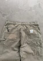 CANVAS DOUBLE KNEES - DIRTY OLIVE - Image 4