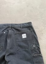 CANVAS DOUBLE KNEES - DIRTY BLACK - Image 5