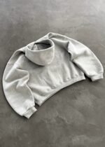 STARS AND STRIPES COLLEGIATE HOODIE - HEATHER GREY - Image 3